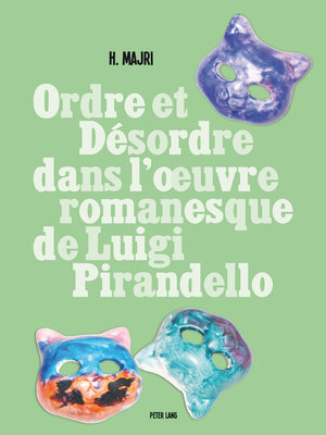 cover image of Ordre et désordre dans l'œuvre romanesque de Luigi Pirandello